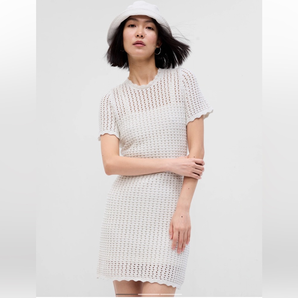 Gap Crochet Mini Dress
